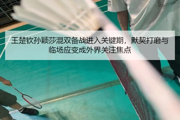 王楚钦孙颖莎混双备战进入关键期，默契打磨与临场应变成外界关注焦点